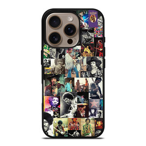 JIMI HENDRIX COLLAGE iPhone 16 Pro Case Cover