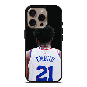 JOEL EMBIID NBA PHILADELPHIA 76ERS iPhone 16 Pro Case Cover JOEL EMBIID NBA PHILADELPHIA 76ERS iPhone 16 Pro Case Cover