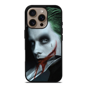 JOKER JARED LETO SCARY KNIFE iPhone 16 Pro Case Cover
