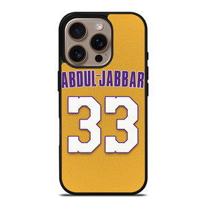 KAREEM ABDUL JABBAR LA LAKERS NBA iPhone 16 Pro Case Cover KAREEM ABDUL JABBAR LA LAKERS NBA iPhone 16 Pro Case Cover