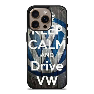 KEEP CALM AND DRIVE VOLKWAGEN VW iPhone 16 Pro Case Cover KEEP CALM AND DRIVE VOLKWAGEN VW iPhone 16 Pro Case Cover