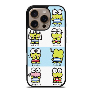 KEROPPI SANRIO CARTOON COLLAGE iPhone 16 Pro Case Cover KEROPPI SANRIO CARTOON COLLAGE iPhone 16 Pro Case Cover