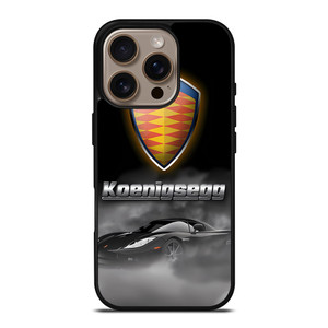 KOENIGSEGG SUPERCAR BLACK EMBLEM iPhone 16 Pro Case Cover KOENIGSEGG SUPERCAR BLACK EMBLEM iPhone 16 Pro Case Cover