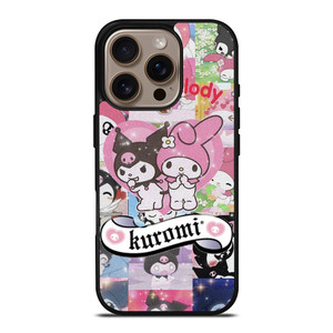 KUROMI MY MELODY CARTOON iPhone 16 Pro Case Cover