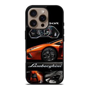 LAMBORGHINI AVENTADOR SUPERCAR iPhone 16 Pro Case Cover