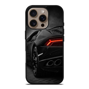 LAMBORGHINI HURACAN BLACK COOL iPhone 16 Pro Case Cover LAMBORGHINI HURACAN BLACK COOL iPhone 16 Pro Case Cover