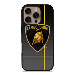 LAMBORGHINI LOGO SUPER CAR EMBLEM iPhone 16 Pro Case Cover