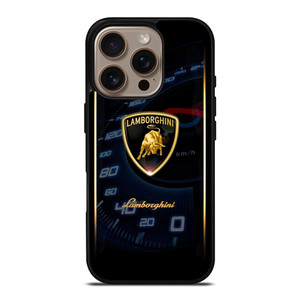LAMBORGHINI SPEEDOMETER iPhone 16 Pro Case Cover LAMBORGHINI SPEEDOMETER iPhone 16 Pro Case Cover
