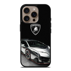 LAMBORGHINI VENENO EMBLEM iPhone 16 Pro Case Cover LAMBORGHINI VENENO EMBLEM iPhone 16 Pro Case Cover