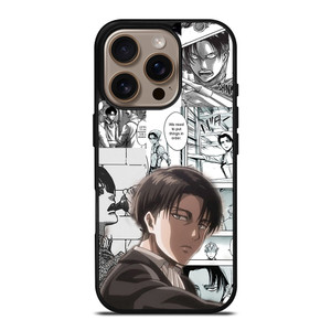 LEVI ACKERMAN ATTACK ON TITANS MANGA iPhone 16 Pro Case Cover