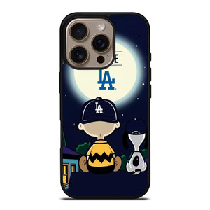 LOS ANGELES DODGERS CHARLIE BROWN SNOOPY iPhone 16 Pro Case Cover LOS ANGELES DODGERS CHARLIE BROWN SNOOPY iPhone 16 Pro Case Cover