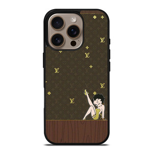 LOUIS VUITTON BETTY BOOP CARTOON iPhone 16 Pro Case Cover LOUIS VUITTON BETTY BOOP CARTOON iPhone 16 Pro Case Cover