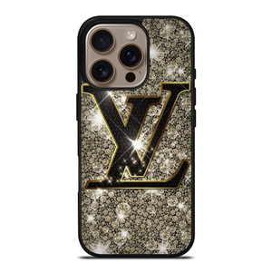 LOUIS VUITTON GLITTER EMBLEM iPhone 16 Pro Case Cover LOUIS VUITTON GLITTER EMBLEM iPhone 16 Pro Case Cover