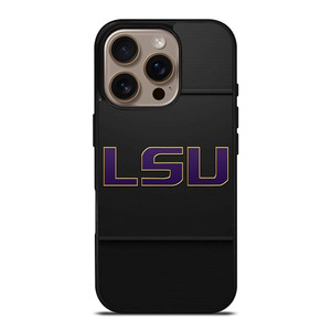 LSU TIGERS FOOTBALL CARBON LOGO iPhone 16 Pro Case Cover LSU TIGERS FOOTBALL CARBON LOGO iPhone 16 Pro Case Cover