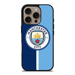 MANCHESTER CITY BLUE iPhone 16 Pro Case Cover