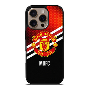 MANCHESTER UNITED MUFC EMBLEM iPhone 16 Pro Case Cover