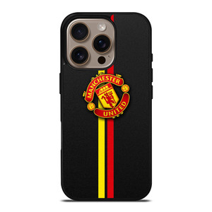 MANCHESTER UNITED MUFC LOGO iPhone 16 Pro Case Cover