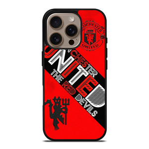 MANCHESTER UNITED THE RED DEVILS iPhone 16 Pro Case Cover
