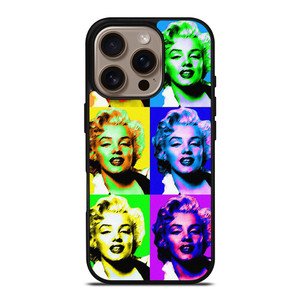 MARILYN MONROE POP ART COLLAGE iPhone 16 Pro Case Cover