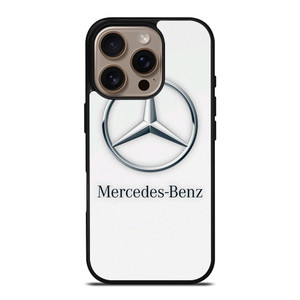 MERCEDES BENZ WHITE EMBLEM iPhone 16 Pro Case Cover MERCEDES BENZ WHITE EMBLEM iPhone 16 Pro Case Cover