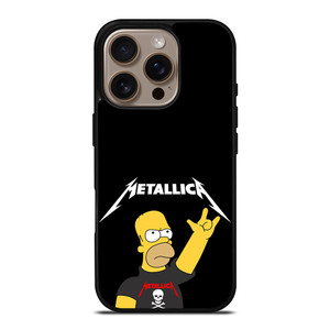 METALLICA THE SIMPSONS iPhone 16 Pro Case Cover