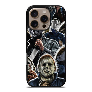 MICHAEL MYERS HALLOWEEN COLLAGE iPhone 16 Pro Case Cover MICHAEL MYERS HALLOWEEN COLLAGE iPhone 16 Pro Case Cover