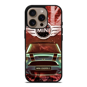 MINI COOPER S UNION JACK EMBLEM iPhone 16 Pro Case Cover MINI COOPER S UNION JACK EMBLEM iPhone 16 Pro Case Cover
