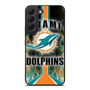 MIAMI DOLPHINS STRIPE NFL LOGO  Samsung Galaxy S22 Plus Case Cover