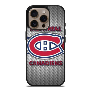 MONTREAL CANADIENS NHL METAL LOGO iPhone 16 Pro Case Cover