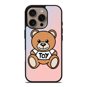 MOSCHINO TOY BEAR GRADIENT iPhone 16 Pro Case Cover MOSCHINO TOY BEAR GRADIENT iPhone 16 Pro Case Cover