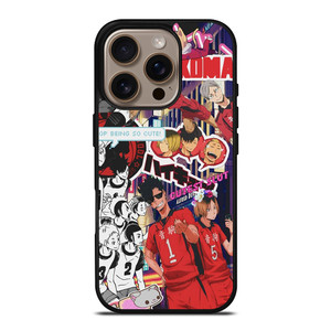 NEKOMA HIGH HAIKYUU COLLAGE iPhone 16 Pro Case Cover NEKOMA HIGH HAIKYUU COLLAGE iPhone 16 Pro Case Cover
