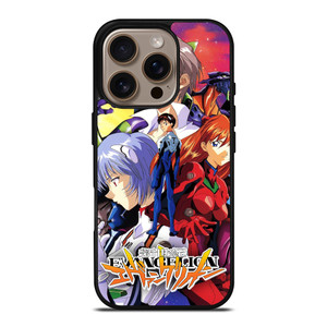 NEON GENESIS EVANGELION ANIME POSTER iPhone 16 Pro Case Cover