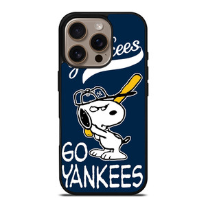 NEW YORK YANKEES SNOOPY CARTOON iPhone 16 Pro Case Cover NEW YORK YANKEES SNOOPY CARTOON iPhone 16 Pro Case Cover