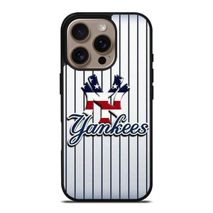 NEW YORK YANKEES USA FLAG STRIPE LOGO iPhone 16 Pro Case Cover NEW YORK YANKEES USA FLAG STRIPE LOGO iPhone 16 Pro Case Cover