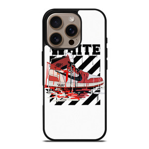 NIKE AIR JORDAN OFF WHITE MELTED iPhone 16 Pro Case Cover NIKE AIR JORDAN OFF WHITE MELTED iPhone 16 Pro Case Cover
