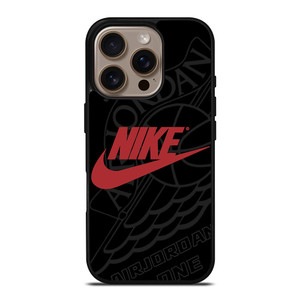 NIKE AIR JORDAN ONE JUMPMAN LOGO iPhone 16 Pro Case Cover NIKE AIR JORDAN ONE JUMPMAN LOGO iPhone 16 Pro Case Cover