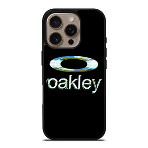 OAKLEY METAL BLACK EMBLEM iPhone 16 Pro Case Cover
