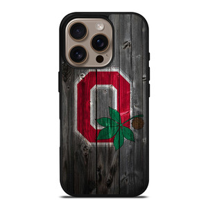 OHIO STATE BUCKEYES LOGO WOOD iPhone 16 Pro Case Cover OHIO STATE BUCKEYES LOGO WOOD iPhone 16 Pro Case Cover