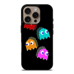 PAC MAN GAMES CHARACTERS iPhone 16 Pro Case Cover PAC MAN GAMES CHARACTERS iPhone 16 Pro Case Cover