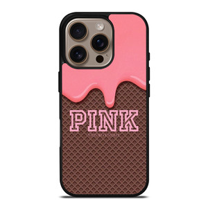 PINK VICTORIA SECRET ICE CREAM iPhone 16 Pro Case Cover PINK VICTORIA SECRET ICE CREAM iPhone 16 Pro Case Cover