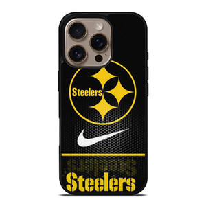 PITTSBURGH STEELERS CARBON NIKE iPhone 16 Pro Case Cover