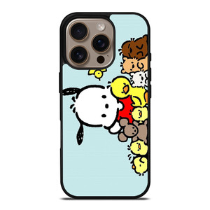 POCHACCO HELLO KITTY CARTOON iPhone 16 Pro Case Cover POCHACCO HELLO KITTY CARTOON iPhone 16 Pro Case Cover