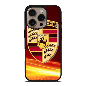 PORSCHE STUTTGART RED EMBLEM iPhone 16 Pro Case Cover PORSCHE STUTTGART RED EMBLEM iPhone 16 Pro Case Cover