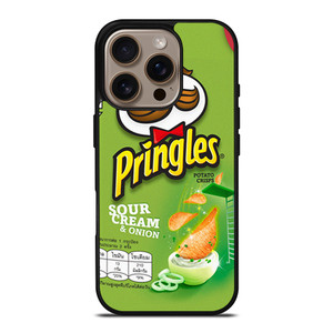 PRINGLES POTATO CHIPS SOUR CREAM iPhone 16 Pro Case Cover PRINGLES POTATO CHIPS SOUR CREAM iPhone 16 Pro Case Cover