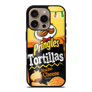 PRINGLES TORTILLAS NACHO CHEESE SNACKS iPhone 16 Pro Case Cover PRINGLES TORTILLAS NACHO CHEESE SNACKS iPhone 16 Pro Case Cover