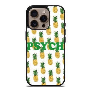 PSYCH PINEAPPLE PATTERN iPhone 16 Pro Case Cover PSYCH PINEAPPLE PATTERN iPhone 16 Pro Case Cover