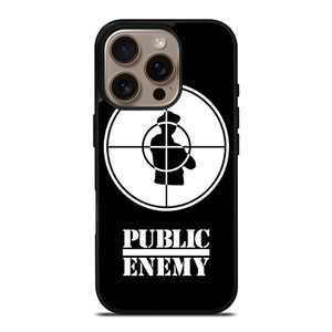 PUBLIC ENEMY HIP HOP LOGO iPhone 16 Pro Case Cover PUBLIC ENEMY HIP HOP LOGO iPhone 16 Pro Case Cover