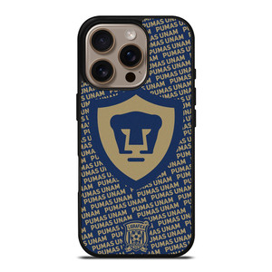 PUMAS UNAM FOOTBAL PATTERN iPhone 16 Pro Case Cover PUMAS UNAM FOOTBAL PATTERN iPhone 16 Pro Case Cover