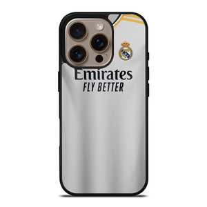 REAL MADRID 2023-2024 KIT iPhone 16 Pro Case Cover