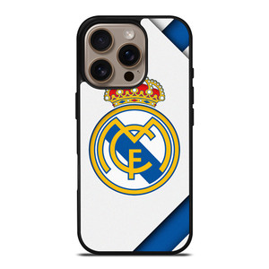 REAL MADRID CF LOGO iPhone 16 Pro Case Cover REAL MADRID CF LOGO iPhone 16 Pro Case Cover